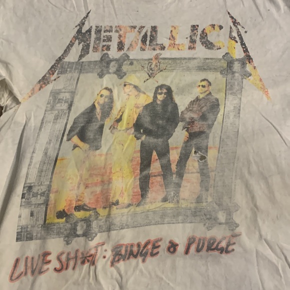 Vintage Metallica Men’s XL t-shirt single stitch 1994 - Picture 3 of 10